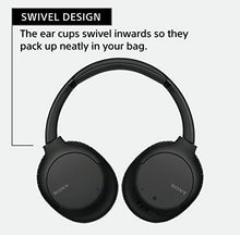 Load image into Gallery viewer, Sony Noise Cancelling Headphones WHCH710N: Wireless Bluetooth Over the Ear Headset with Mic for Phone-Call, Blue (Amazon Exclusive)
