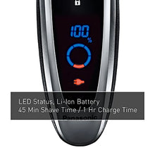 Load image into Gallery viewer, Panasonic Arc5 Electric Razor, Men&#39;s 5-Blade Cordless with Shave Sensor Technology and Wet/Dry Convenience, ES-LV65-S
