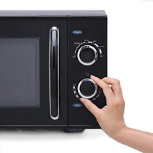 Load image into Gallery viewer, Commercial Chef CHMH900B6C 0.9 Cubic Foot Countertop Microwave, Compact, Rotary Control, Black
