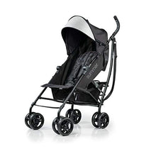 Load image into Gallery viewer, Summer 3Dlite Convenience Stroller, Jet Black - Lightweight Stroller with Aluminum Frame, Large Seat Area, 4 Position Recline, Extra Large Storage Basket - Infant Stroller for Travel and More
