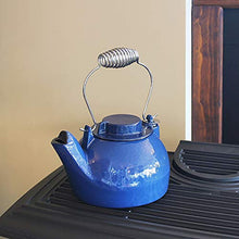 Load image into Gallery viewer, 2.5 Quart Cast Iron Humidifying Woodstove Kettle
