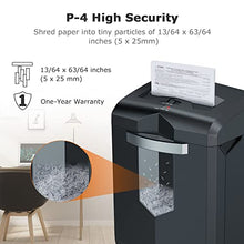 Load image into Gallery viewer, Bonsaii Paper Shredder, 18-Sheet 60-Minutes Paper Shredder for Office Heavy Duty Cross-Cut Shredder with 6 Gallon Pullout Basket &amp; 4 Casters (C149-C)
