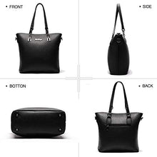 Load image into Gallery viewer, 2E-youth Designer Purses and Handbags for Women Satchel Shoulder Bag Tote Top Handle Bag (4a-black)
