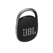 Load image into Gallery viewer, JBL Clip 4: Portable Speaker with Bluetooth, Built-in Battery, Waterproof and Dustproof Feature - Black (JBLCLIP4BLKAM)
