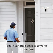Load image into Gallery viewer, Ring Floodlight Cam Wired Plus with motion-activated 1080p HD video, Black (2021 release)
