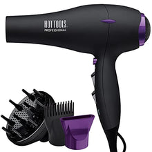 Load image into Gallery viewer, HOT TOOLS Pro Artist Tourmaline 2000 Turbo Hair Dryer | Lightweight with Quiet Blowout Results
