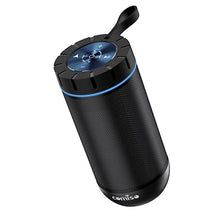 Load image into Gallery viewer, comiso X26 Bluetooth Speaker, IPX5 Waterproof Speakers 360° HD Surround Sound with Punchy Bass, Wireless Dual Pairing, 24H Playtime, Portable Speaker for Shower, Home, Outdoor, Camping, Beach - Black
