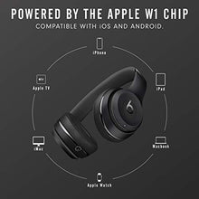 Load image into Gallery viewer, Beats Solo3 Wireless On-Ear Headphones - Apple W1 Headphone Chip, Class 1 Bluetooth, 40 Hours of Listening Time, Built-in Microphone - Black (Latest Model)
