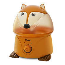 Load image into Gallery viewer, Crane Adorables Ultrasonic Cool Mist Humidifier, Filter Free, 1 Gallon, 500 Sq Ft Coverage, Whisper Quiet, Air Humidifier for Plants Home Bedroom Baby Nursery and Office, Fox
