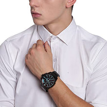 Load image into Gallery viewer, Diesel Men&#39;s 51mm Mega Chief Quartz Stainless Steel Chronograph Watch, Color: Black (Model: DZ4318)

