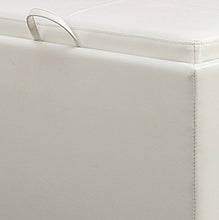 Load image into Gallery viewer, Convenience Concepts Designs4Comfort Accent Storage Ottoman, Ivory
