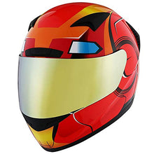 Load image into Gallery viewer, 1STORM Motorcycle Bike Full FACE Helmet Booster Iron Red
