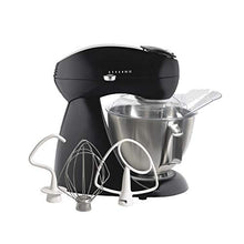 Load image into Gallery viewer, Hamilton Beach All-Metal 12-Speed Electric Stand Mixer, Tilt-Head, 4.5 Quarts, Pouring Shield, Licorice (63227)
