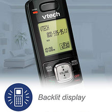 Load image into Gallery viewer, VTech CS6529-4B 4-Handset DECT 6.0 Cordless Phone with Answering System and Caller ID, Expandable up to 5 Handsets, Wall-Mountable, Blue/Green/Red/Silver
