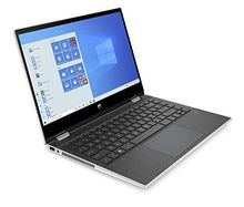 Load image into Gallery viewer, HP Pavilion x360 Convertible 14-inch Laptop, 11th Generation Intel Core i5-1135G7 processor, Intel Iris Xe Graphics, 8GB RAM, 256 GB SSD, Windows 11 Home (14-dw1025nr, Natural silver)
