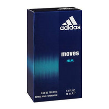 Load image into Gallery viewer, Adidas Moves For Men Eau De Toilette Spray, 1 Fl Oz
