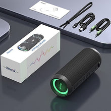 Load image into Gallery viewer, RIENOK Portable Bluetooth Speaker 30W Dual Pairing True Wireless Stereo HD Sound IPX7 Waterproof Outdoor Sport Shower Wireless Speaker Bluetooth 5.3 for Home Party
