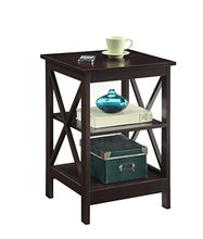 Load image into Gallery viewer, Convenience Concepts Oxford End Table, Espresso
