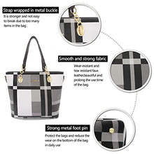 Load image into Gallery viewer, 2E-youth Designer Purses And Handbags For Women Satchel Shoulder Bag Tote Bag For Work Clutch Purses (Black, White, Grey)
