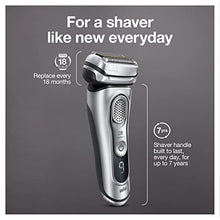 Load image into Gallery viewer, Braun Electric Razor for Men Pop-Up Precision Beard Trimmer, Rechargeable, Wet &amp; Dry Foil Shaver with Travel Case, Silver, 5 Piece Set
