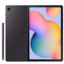 Load image into Gallery viewer, Samsung Galaxy Tab S6 Lite w/S Pen (64GB, 4GB) 10.4’’, Face Unlock, Octa-Core Exynos 9610, 7040mAh Battery Wi-Fi Tablet SM-P610 - US Model (Book Cover + 64GB SD Bundle, Oxford Gray)

