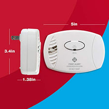 Load image into Gallery viewer, First Alert CO605 Plug-In Carbon Monoxide Detector with Battery Backup , White
