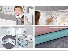 Load image into Gallery viewer, Lsbod Bed Rail for Toddlers Extra Long Baby Bed Rails Guard Safety Bedrail for Kids Twin, Double, Full Size Queen &amp; King Mattress(1side 59&quot; Lx27 H)…
