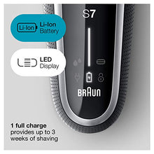 Load image into Gallery viewer, Braun Electric Razor for Men Flex Head Foil Shaver with Precision Beard Trimmer, Rechargeable, Wet &amp; Dry, 4in1 SmartCare Center and Travel Case, Silver
