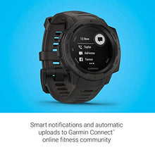 Load image into Gallery viewer, Garmin 010-02064-00 Instinct, Rugged Outdoor Watch with GPS, Features Glonass and Galileo, Heart Rate Monitoring and 3-Axis Compass, Graphite
