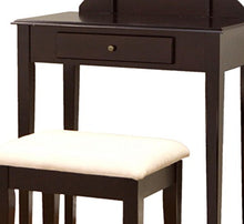 Load image into Gallery viewer, Frenchi Furniture Wood 3 Pc Vanity Set
