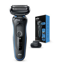 Load image into Gallery viewer, Braun Electric Razor for Men, Series 5 5018s Electric Foil Shaver with Precision Beard Trimmer, Rechargeable, Wet &amp; Dry with EasyClean
