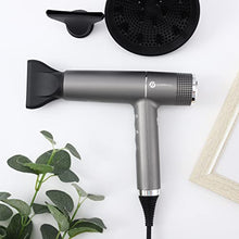 Load image into Gallery viewer, slopehill Hair Dryer with Unique Brushless Motor | Intelligent Fault Diagnosis | Innovative Microfilter | Oxy Active Technology | Led Display (Gray)
