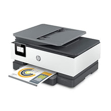 Load image into Gallery viewer, HP OfficeJet 8015e Wireless Color All-in-One Printer with 6 Months Free Ink with HP+(228F5A), White
