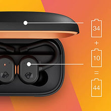 Load image into Gallery viewer, Skullcandy Push Active True Wireless In-Ear Earbud - True Black/Orange
