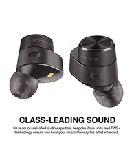 Load image into Gallery viewer, Bowers &amp; Wilkins PI5 in-Ear True Wireless Headphones with 4 Built-in Mics, Bluetooth 5.0 with Qualcomm aptX, Advanced Noise Cancellation, Compatible with B&amp;W Android/iOS App, Smart Wireless Charging
