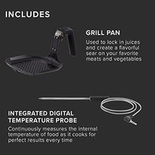 Load image into Gallery viewer, Nuwave Brio 6-Quart Healthy Digital Smart Air Fryer with Probe One-Touch Digital Controls, Advanced Cooking Functions, Removable Divider Insert &amp; Grill Pan (NEW ACCESSORY),Black
