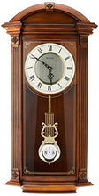 Load image into Gallery viewer, Bulova C4331 Hartwick Chiming Clock, Walnut 29.75 x 14 x 5.5
