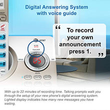 Load image into Gallery viewer, AT&amp;T DL72319 DECT 6.0 3-Handset Cordless Phone for Home with Connect to Cell, Call Blocking, 1.8&quot; Backlit Screen, Big Buttons, intercom, and Unsurpassed Range
