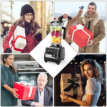 Load image into Gallery viewer, Professional Countertop Blender, Blender for kitchen Max 2200W High Power Home and Commercial Blender with Timer，Blender with Variable Speed for Frozen Fruit, Crushing Ice, Veggies, Shakes and Smoothie 64 oz Container &amp; 32000 RPM

