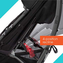 Load image into Gallery viewer, Summer 3Dlite Convenience Stroller, Jet Black - Lightweight Stroller with Aluminum Frame, Large Seat Area, 4 Position Recline, Extra Large Storage Basket - Infant Stroller for Travel and More
