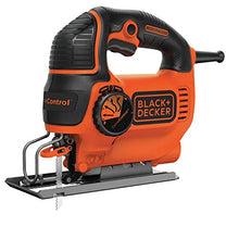 Load image into Gallery viewer, BLACK+DECKER Jig Saw, 5-Amp, 3,000 Blade Speed, 45 Degree Beveled Cuts, ¾-Inch Orbital Blade, 4 Curve Settings, Corded (BDEJS600C)
