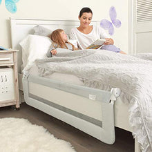 Load image into Gallery viewer, Bed Rail for Toddlers - Extra Long Toddler Bedrail Guard for Kids Twin, Double, Full Size Queen &amp; King Mattress - Baby Bed Rails for Children (Grey XL)
