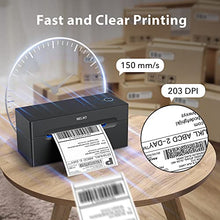 Load image into Gallery viewer, Nelko Bluetooth Thermal Shipping Label Printer, Wireless 4x6 Shipping Label Printer for Shipping Packages, Support Android, iPhone and Windows, Widely Used for Amazon, Ebay, Shopify, Etsy, USPS
