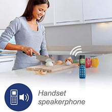 Load image into Gallery viewer, VTech CS6529-4B 4-Handset DECT 6.0 Cordless Phone with Answering System and Caller ID, Expandable up to 5 Handsets, Wall-Mountable, Blue/Green/Red/Silver

