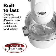 Load image into Gallery viewer, Hamilton Beach All-Metal 12-Speed Electric Stand Mixer, Tilt-Head, 4.5 Quarts, Pouring Shield, Licorice (63227)
