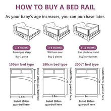 Load image into Gallery viewer, Lsbod Bed Rail for Toddlers Extra Long Baby Bed Rails Guard Safety Bedrail for Kids Twin, Double, Full Size Queen &amp; King Mattress(1side 59&quot; Lx27 H)…

