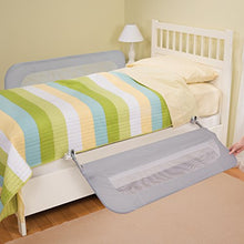 Load image into Gallery viewer, Summer® Double Safety Bedrail, Gray, Metal and Fabric Bedrail Set for Toddlers, 42.5” Long, Fits Twin, Full, and Queen Beds and Accommodates Thick Mattresses and Platform Beds

