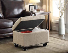 Load image into Gallery viewer, Convenience Concepts 5th Avenue Storage Ottoman
