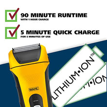 Load image into Gallery viewer, Wahl Lifeproof Lithium Ion Foil Shaver – Waterproof Rechargeable Electric Razor with Precision Trimmer for Men’s Beard Shaving, Trimming, &amp; Grooming with Long Run Time &amp; Quick Charge – Model 7061-100
