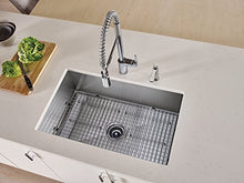 Load image into Gallery viewer, Moen 5923SRS Align One-Handle Pre-Rinse Spring Pulldown Kitchen Faucet, Spot Resist Stainless
